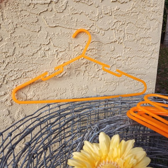 Other - Neon orange hangers (4 dozen)